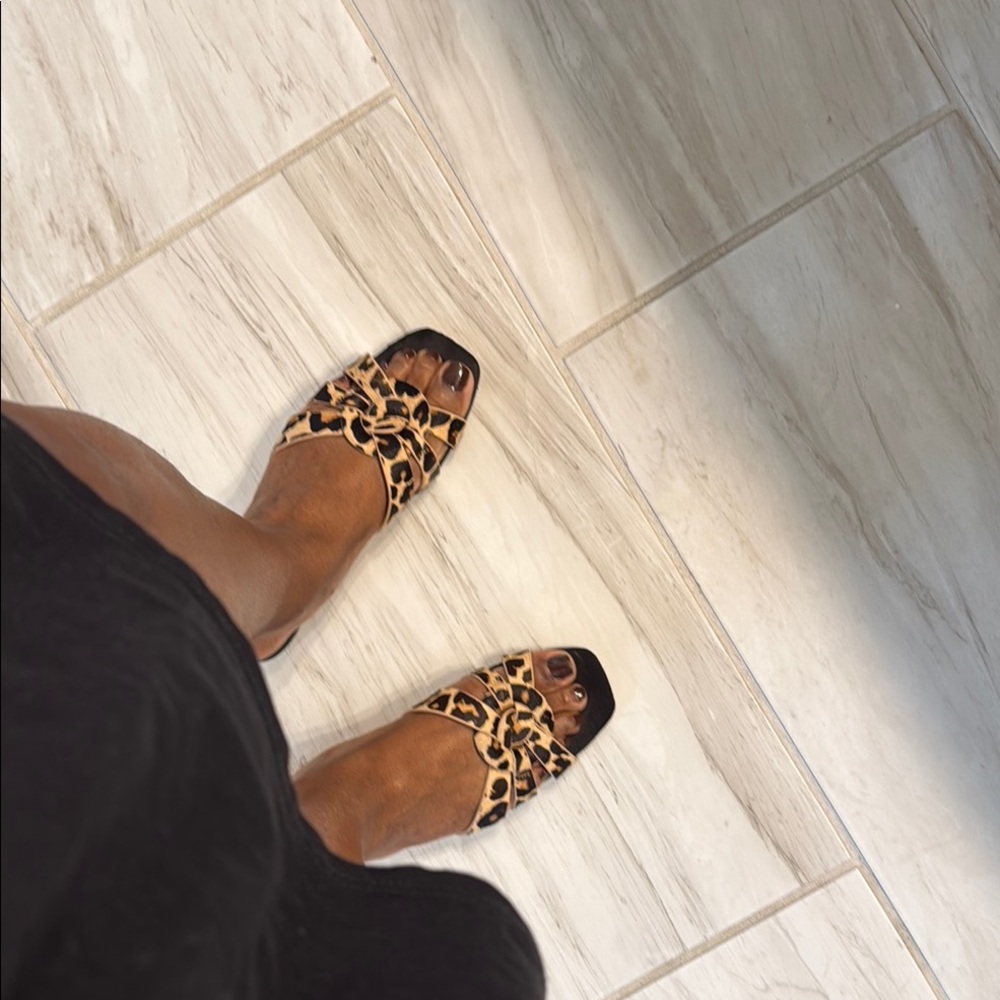 INC International Concepts Brown and Black Sandals